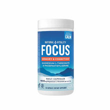 FOCUS Memory & Cognition, 60 Capsules, by Natural Vitality