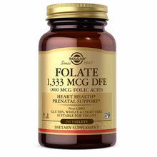 Folate 1333 Mcg (800 Mcg Folic Acid), by Solgar