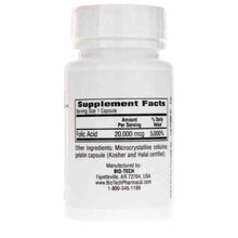 Folic Acid 20 Mg, by Bio-Tech Pharmacal, image #2