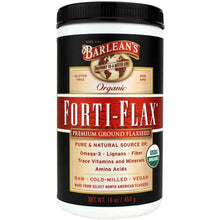 Forti-Flax Premium Ground Flaxseed, 16 Oz, by Barleans Organic Oils