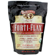 Forti-Flax Premium Ground Flaxseed, 28 Oz, by Barleans Organic Oils
