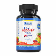 FruitBuddies Probiotic, 60 Gummies, by Premier Research Labs