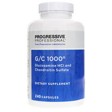 G/C 1000 Glucosamine HCl & Chrondroitin Sulfate, 240 Capsules, by Progressive Labs