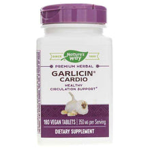 Garlicin Cardio, 180 Vegan Tablets, by Natures Way