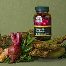 Ginger-Beet Postbiotic, 60 Vegan Liquid Phyto-Caps, by Gaia Herbs