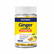 Ginger & Vitamin B6 Gummies, by Enzymedica