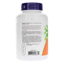 Ginkgo Biloba 120 Mg Double Strength, 200 Veg Capsules, by NOW Foods, image #3