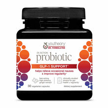 GLP-1 Support Probiotic Capsule, 30 Veg Capsules, by Youtheory