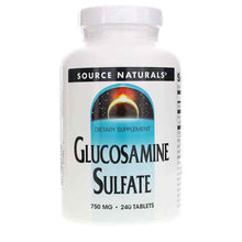Glucosamine Sulfate 750 Mg Tablets, 240 Tablets, by Source Naturals