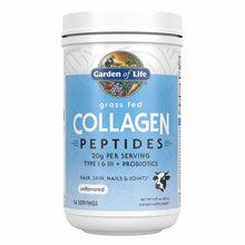 Grass Fed Collagen Peptides, Unflavored, 14 Servings, by Garden of Life