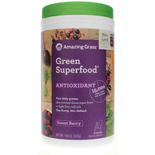 Green Superfood Antioxidant Sweet Berry, 60 Servings, by Amazing Grass