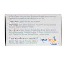 HA Facial Cream with Hyaluronic Acid, by Hyalogic, image #2