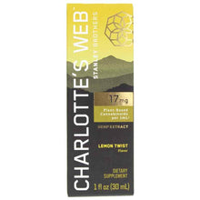 Hemp Extract 17 Mg, Lemon Twist, 1 Oz, by Charlottes Web
