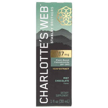 Hemp Extract 17 Mg, Mint Chocolate, 1 Oz, by Charlottes Web