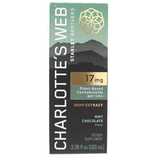 Hemp Extract 17 Mg, Mint Chocolate, 3.38 Oz, by Charlottes Web