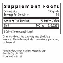 HiBiotin, by Allergy Research Group, image #2