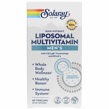 High Potency Liposomal Multivitamin Men's, by Solaray