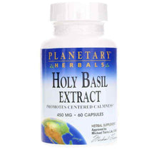 Holy Basil Extract 450 Mg, 60 Capsules, by Planetary Herbals