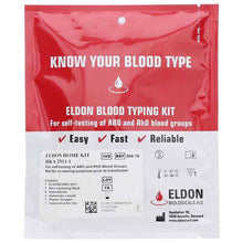 Home Blood Typing Kit, by D Adamo Personalized Nutrition