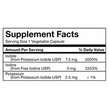 i-Throid Iodine 12.5 Mg, 90 Capsules, by RLC Labs