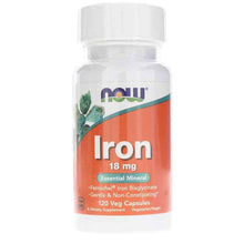 Iron 18 Mg, by NOW Foods