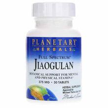 Jiaogulan 375 Mg Full Spectrum, 30 Tablets, by Planetary Herbals