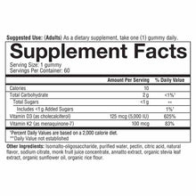 K2D3 Zero Sugar Gummies, Peach, 60 Gummies, by Youtheory, image #2