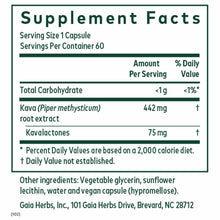 Kava 75, 60 Liquid Phyto Caps, by Gaia Professional Solutions