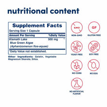 Klamath Shores Blue Green Algae 500 Mg, by American Health, image #2