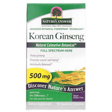Korean Panax Ginseng Root, by Natures Answer