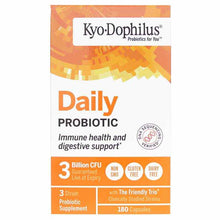 Kyo-Dophilus Daily Probiotic Immune & Digestive Support, 180 Capsules, by Kyolic