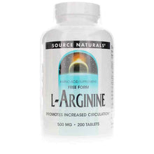 L-Arginine 500 Mg Tablets, by Source Naturals