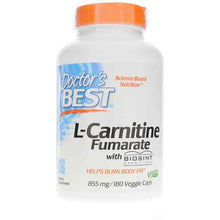 L-Carnitine Fumarate 855 Mg, 180 Veg Capsules, by Doctors Best