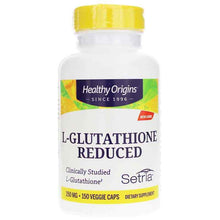 L-Glutathione Reduced Setria 250 Mg, by Healthy Origins