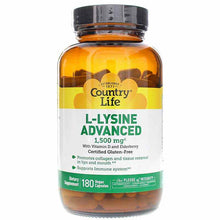 L-Lysine Advanced 1500 Mg, by Country Life