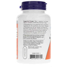 L-Phenylalanine 500 Mg, by NOW Foods, image #3