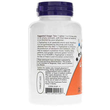 L-Tryptophan 1000 Mg Double Strength, by NOW Foods, image #3
