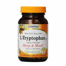 L-Tryptophan 500 Mg, 60 Veg Capsules, by Lidtke