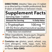 L-Tryptophan Chewable, by Lidtke