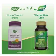 Leg Veins, 60 Veg Capsules, by Natures Way, image #3