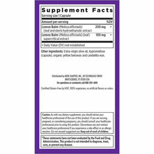 Lemon Balm Force, 30 Liquid Capsules, by New Chapter, image #2