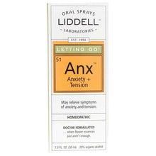 Letting Go Anxiety, by Liddell Laboratories