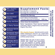 Lion's Mane, 90 Capsules, by Premier Research Labs, image #2
