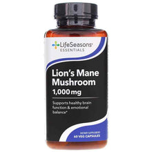 Lion's Mane Mushroom 1000 Mg, by LifeSeasons
