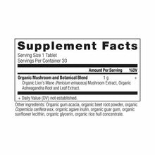 Lion's Mane Organic, 30 Tablets, by Ancient Nutrition, image #2