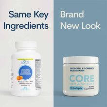Liposomal B-Complex Multivitamin, 90 Softgels, by Core Med Science