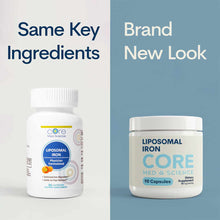 Liposomal Iron, 90 Capsules, by Core Med Science