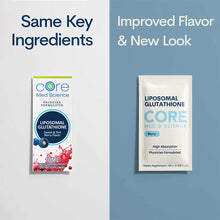 Liposomal Liquid Glutathione Single Serve Packs, by Core Med Science