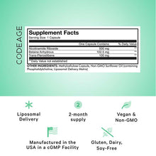 Liposomal Nicotinamide Riboside+, by Codeage, image #2