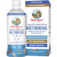 Liquid Nighttime Multimineral, by MaryRuth's Organics
